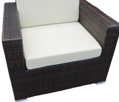 4 Pcs Rattan Sectional Sofa Furniture Outdoor Comfortable Casual Sectional