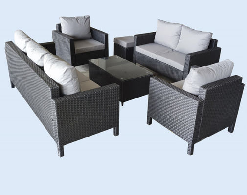 Rattan Wicker Outdoor Sofa Conversation Patio Wichker Furniture Garden Furniture Sofa Set