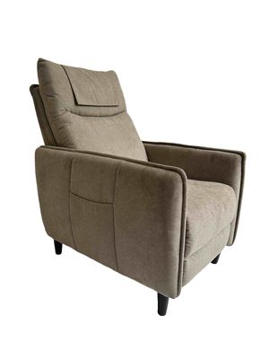 Single Push Back Recliner Chairs Great Comfortable fabric  Living Room Sofa Style Modular With Cheapest Price