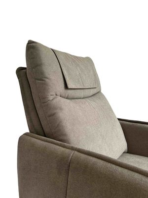 Single Push Back Recliner Chairs Great Comfortable fabric  Living Room Sofa Style Modular With Cheapest Price