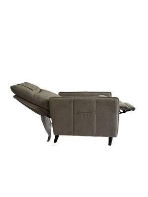 Single Push Back Recliner Chairs Great Comfortable fabric  Living Room Sofa Style Modular With Cheapest Price