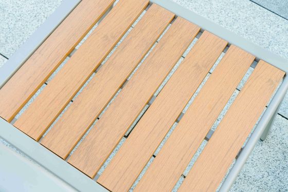 11 Pieces Outdoor Patio Furniture Plastic Wood Expandable Aluminum Garden Table And 8 Chairs