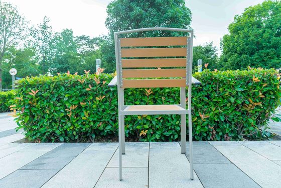 11 Pieces Outdoor Patio Furniture Plastic Wood Expandable Aluminum Garden Table And 8 Chairs