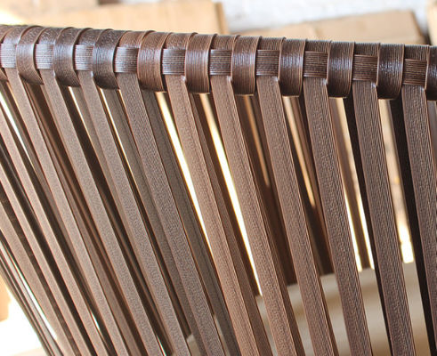 Chinese Hot Sale Outdoor Cafe Furniture Aluminium Restaurant Table Chairs Rattan Wedding Garden Furniture Set Rattan