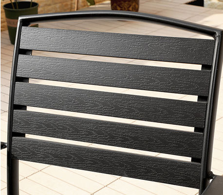 WPC Furniture Set Anti-Corrosion Patio Outdoor Outdoor Leisure Balcony Garden Cafe Outdoor Table And Chairs Set