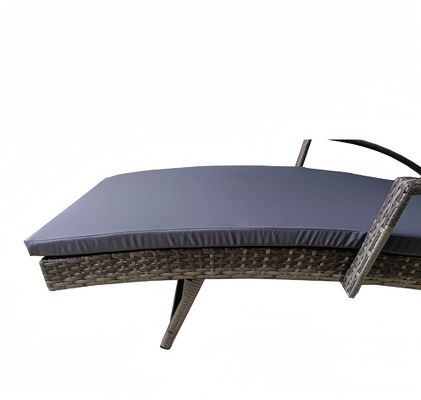 PE Poly Rattan Garden Outdoor Indoor Rattan Lounge Chair Beach Sun Holiday Patio Outdoor Furniture Sets