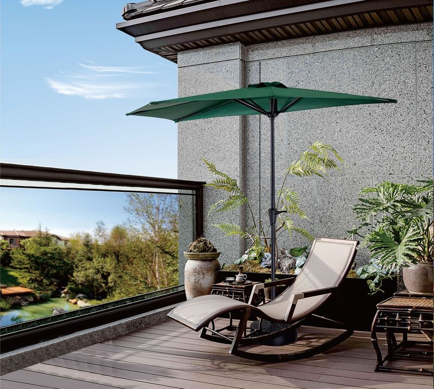 XY-005 Luxury Sunshade Backyard Banana Umbrella Outdoor Garden Parasol Sun Protection Patio Outdoor Furniture Umbrellas