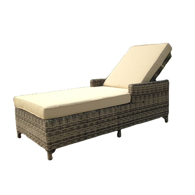 LC1015 Poly Rattan Garden Outdoor Indoor Rattan Lounge Chair Beach Sun Holiday