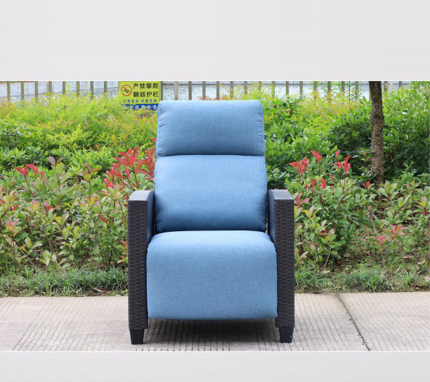 CE BSCI Home Rattan Furniture Modern Office Sofa Mid Century Recliner