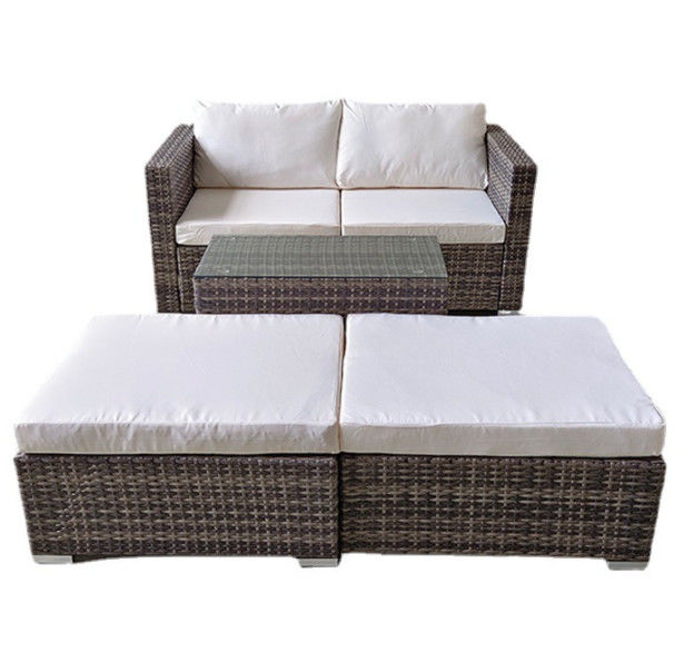 7pc Rattan Wicker Sofa Set Table Patio Outdoor Corner Rattan Antique Sofa Set