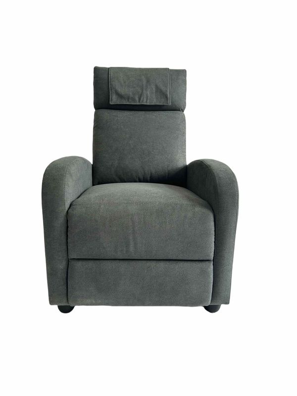 Adjustable Home Theater Single Fabric Recliner Sofa Furniture with Thick Seat Cushion and Backrest